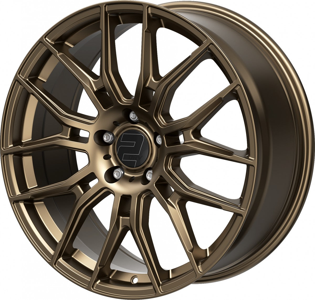 2DRV WH42 bronze matt Alufelge 8.5x20 Zoll ET35 LK 5x120 ML72.6 – Bild 8