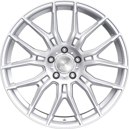 2DRV WH42 race silber lackiert Alufelge 8.5x20 Zoll ET35 LK 5x112 ML66.6 – Bild 2