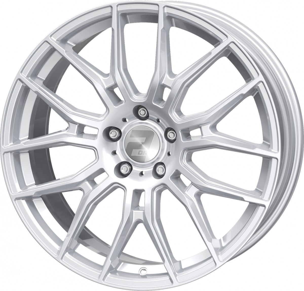 2DRV WH42 race silber lackiert Alufelge 8.5x20 Zoll ET35 LK 5x112 ML66.6 – Bild 7