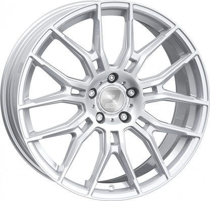 2DRV WH42 race silber lackiert Alufelge 8.5x20 Zoll ET45 LK 5x112 ML66.6