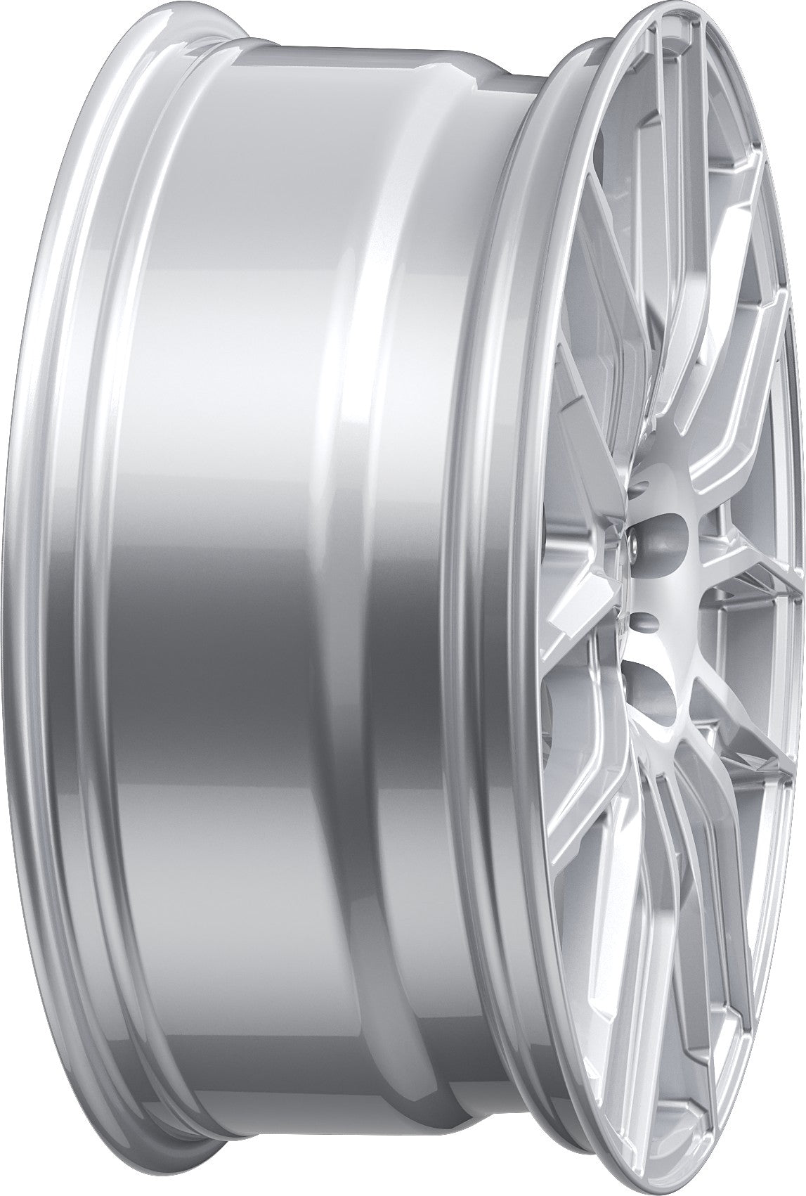 2DRV WH42 race silber lackiert Alufelge 8.5x20 Zoll ET35 LK 5x120 ML72.6 – Bild 6