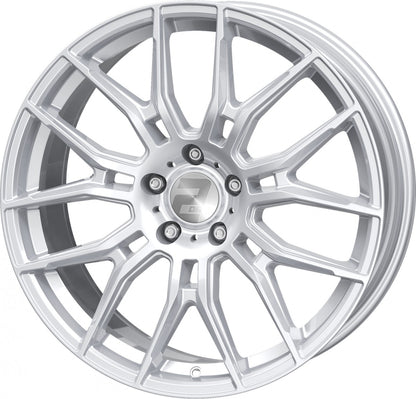2DRV WH42 race silber lackiert Alufelge 8.5x20 Zoll ET35 LK 5x120 ML72.6 – Bild 7