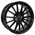 V1 Wheels V2 schwarz glänzend lackiert Alufelge 8x18 Zoll ET45 LK 5x120 ML72.6