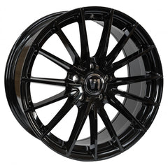 V1 Wheels V2 schwarz glänzend lackiert Alufelge 8.5x19 Zoll ET35 LK 5x112 ML66.6