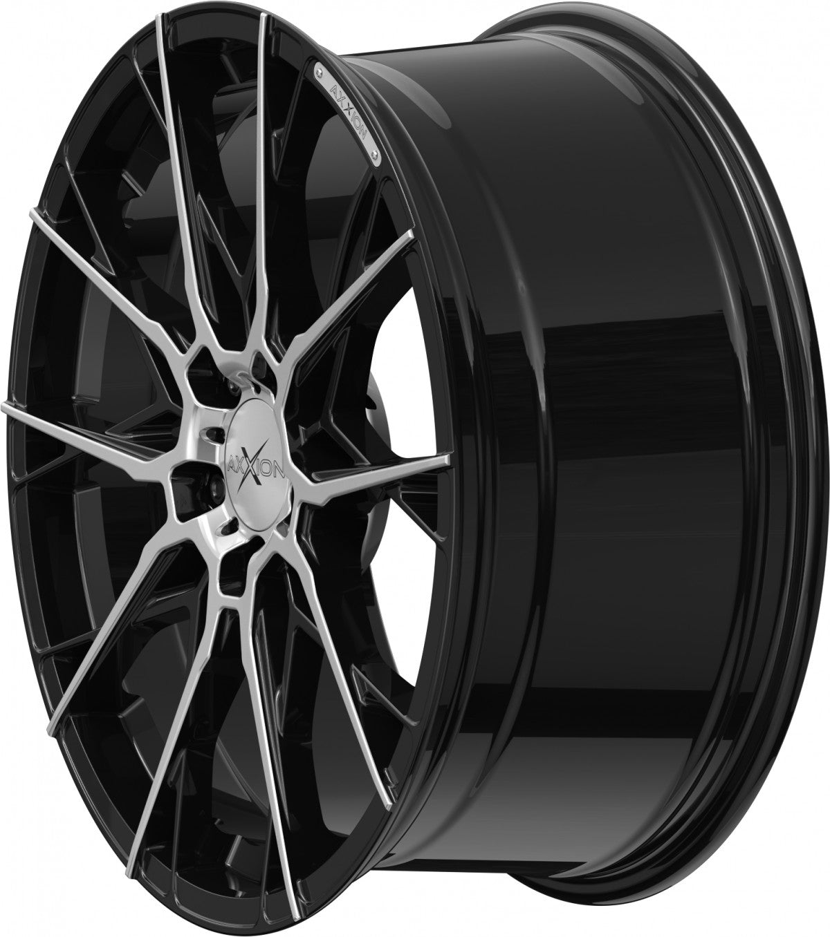 Axxion X1 schwarz hochglanzpoliert 8.5x19 ET35 - LK5/112 ML72.6