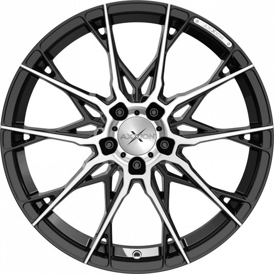 Axxion X1 schwarz hochglanzpoliert 8.5x19 ET45 - LK5/112 ML72.6