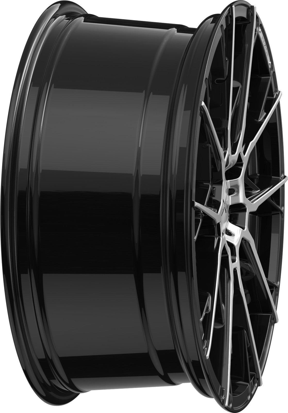 Axxion X1 schwarz hochglanzpoliert Alufelge 8.5x19 Zoll ET45 LK 5x112 ML72.6 – Bild 6