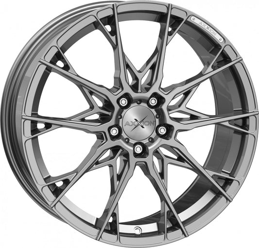 Axxion X1 daytona grau lackiert 8.5x19 ET35 - LK5/112 ML72.6