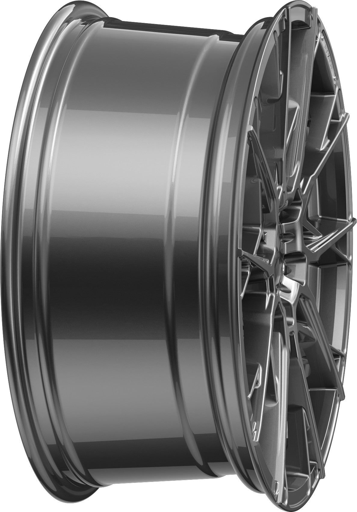 Axxion X1 daytona grau lackiert Alufelge 8.5x19 Zoll ET35 LK 5x112 ML72.6 – Bild 6