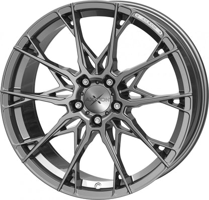 Axxion X1 daytona grau lackiert Alufelge 8.5x19 Zoll ET35 LK 5x112 ML72.6 – Bild 7