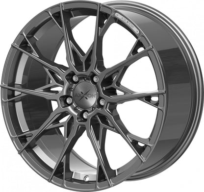 Axxion X1 daytona grau lackiert Alufelge 8.5x19 Zoll ET35 LK 5x112 ML72.6 – Bild 8