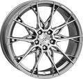 Axxion X1 daytona grau hochglanzpoliert Alufelge 8.5x19 Zoll ET35 LK 5x112 ML72.6