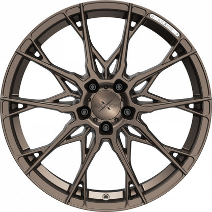 Axxion X1 bronze matt lackiert Alufelge 8.5x19 Zoll ET35 LK 5x112 ML72.6 – Bild 2