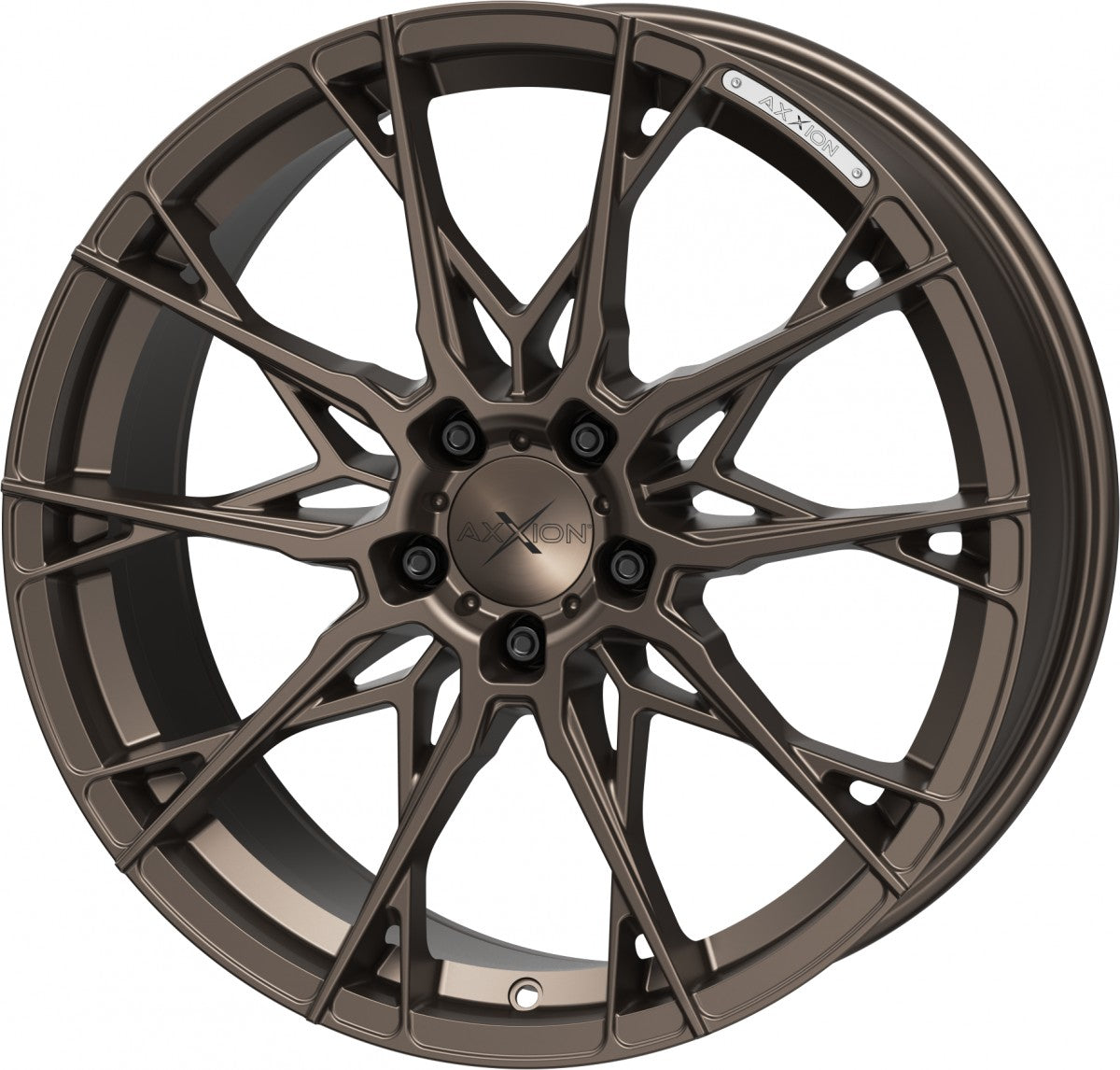 Axxion X1 bronze matt lackiert Alufelge 8.5x19 Zoll ET35 LK 5x112 ML72.6 – Bild 7