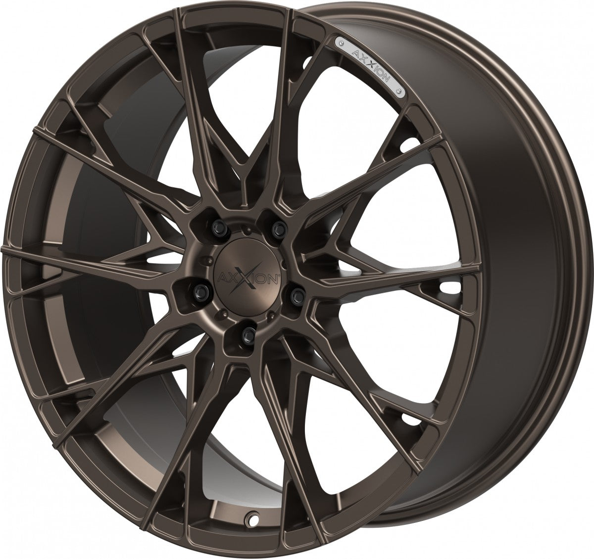 Axxion X1 bronze matt lackiert Alufelge 8.5x19 Zoll ET35 LK 5x112 ML72.6 – Bild 8