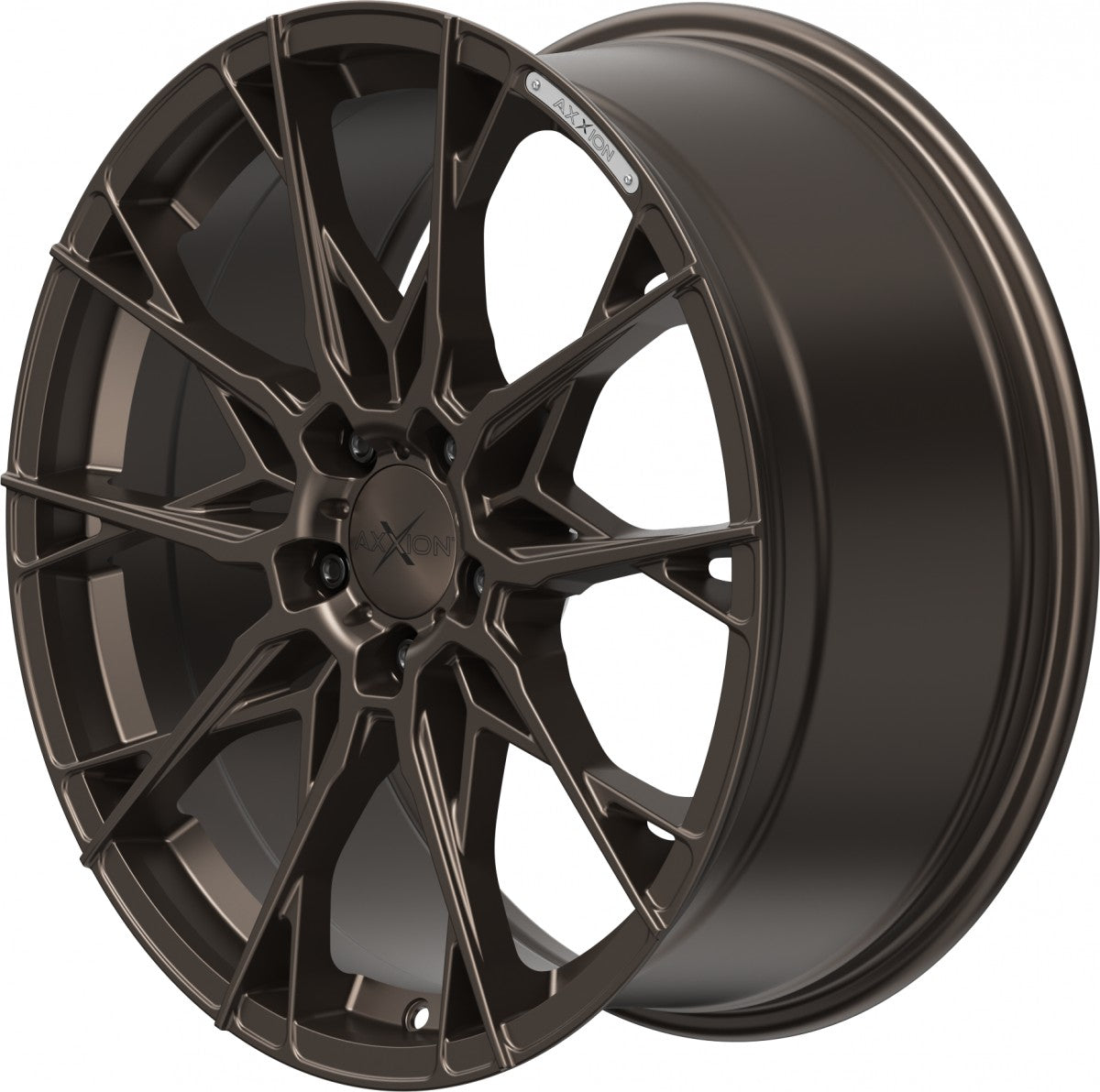 Axxion X1 bronze matt lackiert 8.5x19 ET35 - LK5/112 ML72.6