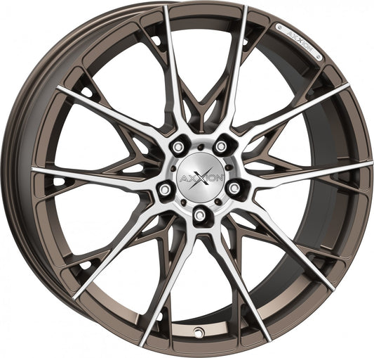 Axxion X1 bronze matt poliert 8.5x19 ET45 - LK5/112 ML72.6