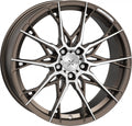 Axxion X1 bronze matt poliert Alufelge 8.5x19 Zoll ET45 LK 5x112 ML72.6