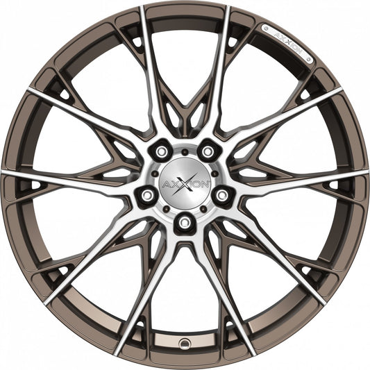Axxion X1 bronze matt poliert 8.5x19 ET45 - LK5/112 ML72.6
