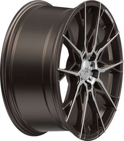 Axxion X1 bronze matt poliert Alufelge 8.5x19 Zoll ET45 LK 5x112 ML72.6 – Bild 5