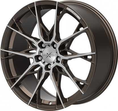 Axxion X1 bronze matt poliert Alufelge 8.5x19 Zoll ET45 LK 5x112 ML72.6 – Bild 8