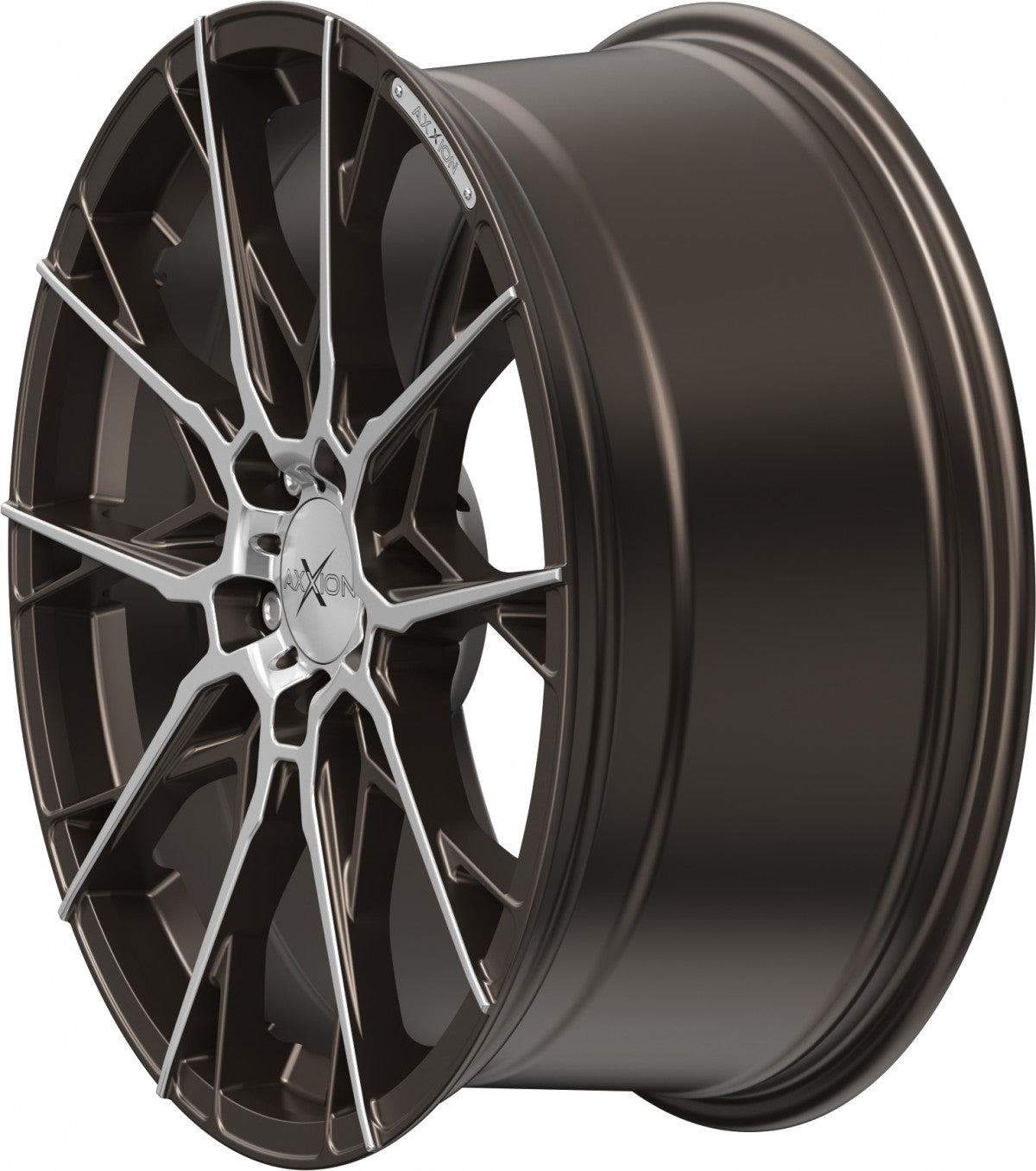 Axxion X1 bronze matt poliert 8.5x19 ET45 - LK5/112 ML72.6
