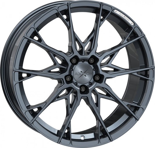 Axxion X1 smoke brushed aluminiumsilber 8.5x19 ET35 - LK5/112 ML72.6