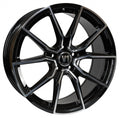 V1 Wheels V1 schwarz hochglanzpoliert Alufelge 8x18 Zoll ET45 LK 5x120 ML72.6