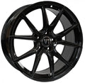 V1 Wheels V1 schwarz glänzend lackiert Alufelge 8x18 Zoll ET45 LK 5x112 ML66.6