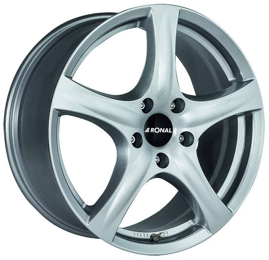 Ronal R42 kristallsilber 6x15 ET38 - LK5/112 ML76