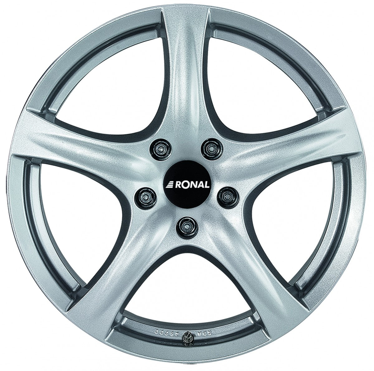 Ronal R42 kristallsilber 6.5x16 ET50 - LK5/108 ML63.35