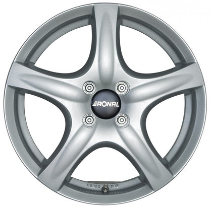 Ronal R42 kristallsilber 6.5x16 ET50 - LK5/108 ML63.35