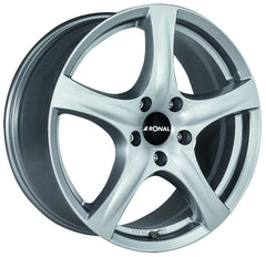 Ronal R42 kristallsilber Alufelge 7x17 Zoll ET45 LK 5x112 ML76