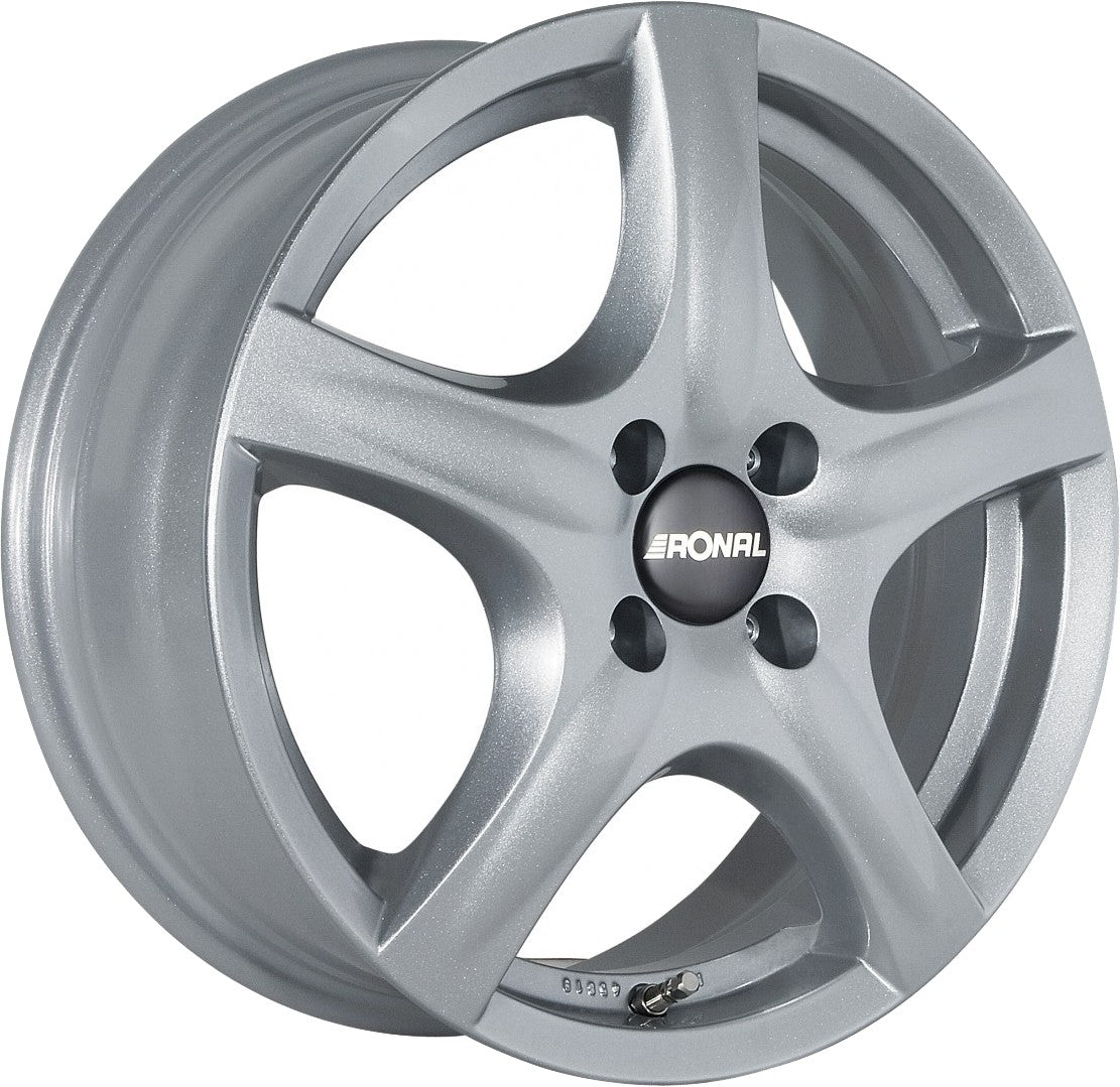 Ronal R42 kristallsilber 7x17 ET45 - LK5/112 ML76