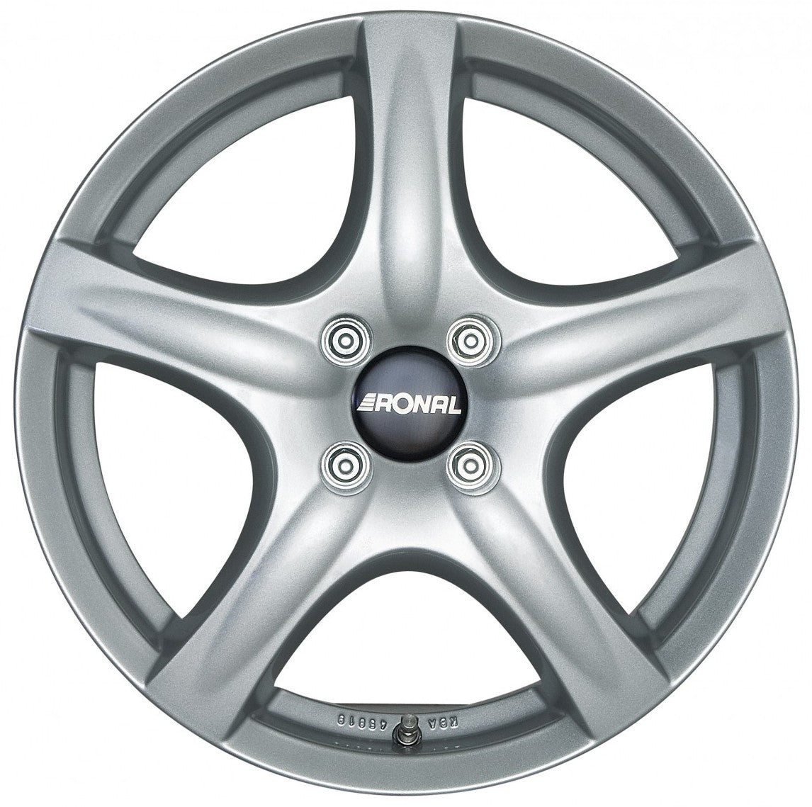 Ronal R42 kristallsilber 7x17 ET45 - LK5/112 ML76