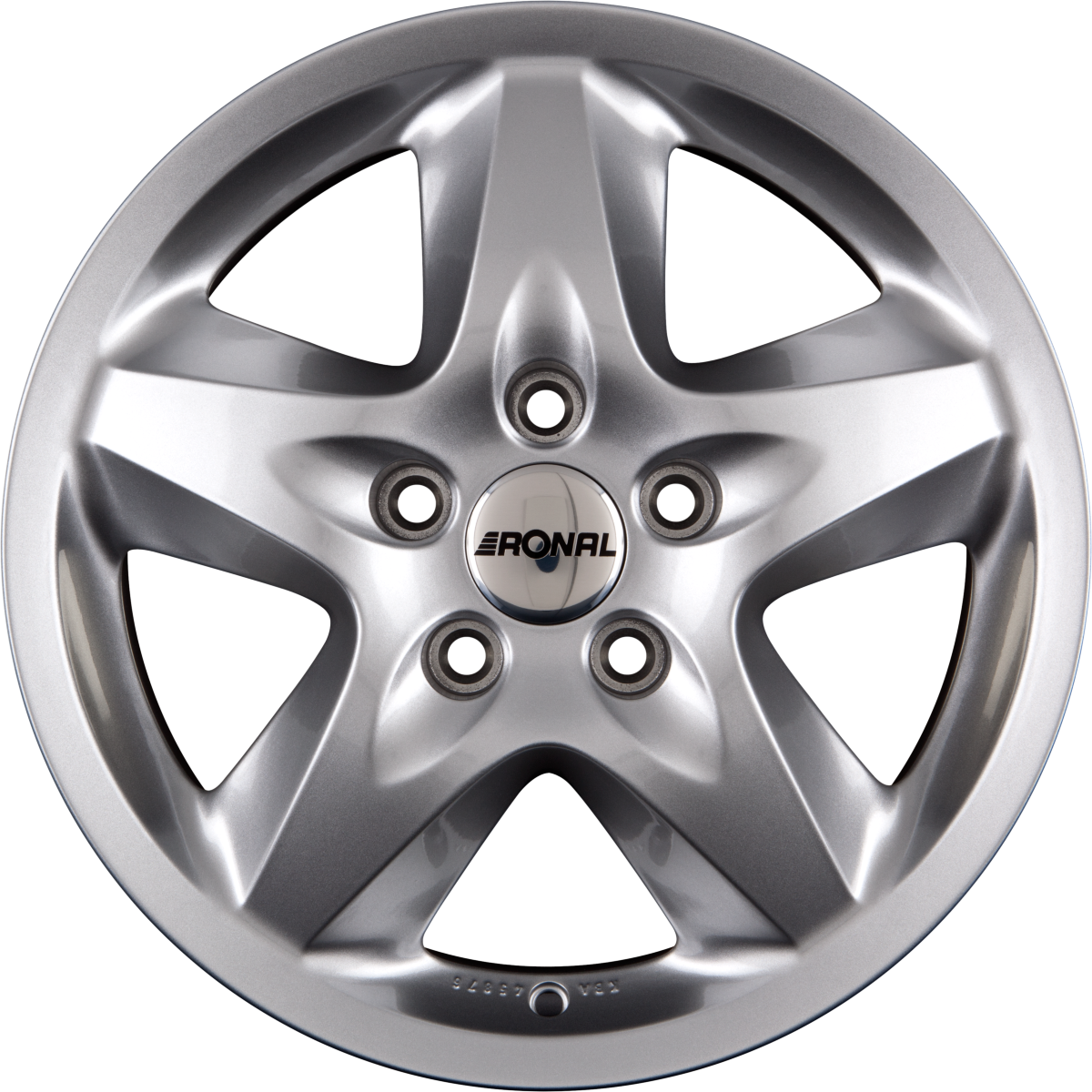 Ronal R44 Kristallsilber Alufelge 7x17 Zoll ET55 LK 6x130 ML84.1