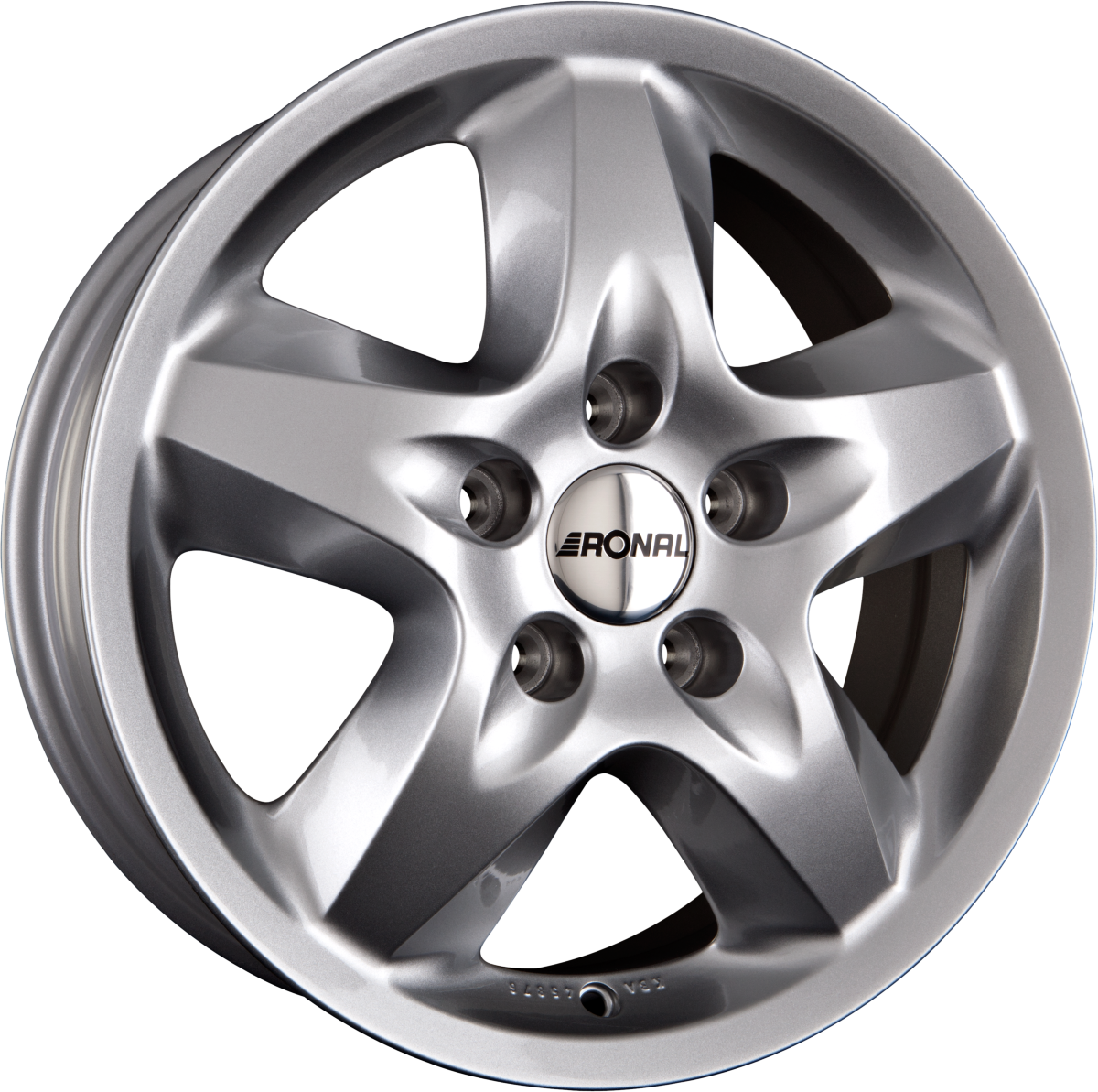 Ronal R44 Kristallsilber Alufelge 7x17 Zoll ET55 LK 6x130 ML84.1 – Bild 2