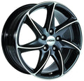 Ronal R51 jetblack-frontkopiert Alufelge 7x16 Zoll ET38 LK 5x100 ML68