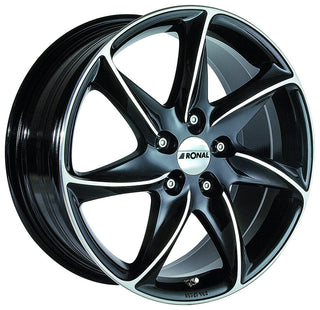 Ronal R51 jetblack-frontkopiert Alufelge 8x18 Zoll ET30 LK 5x120 ML82