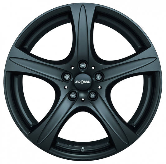 Ronal R55 SUV mattschwarz 9.5x20 ET50 - LK5/127 ML71.5