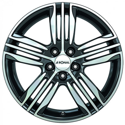 Ronal R57 schwarz-frontkopiert Alufelge – Bild 2