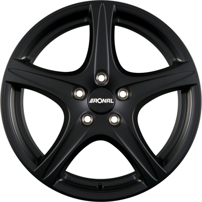Ronal R56 mattschwarz Alufelge 6.5x16 Zoll ET40 LK 4x108 ML76 – Bild 8