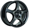 Ronal R56 mattschwarz Alufelge 6.5x16 Zoll ET40 LK 4x108 ML76