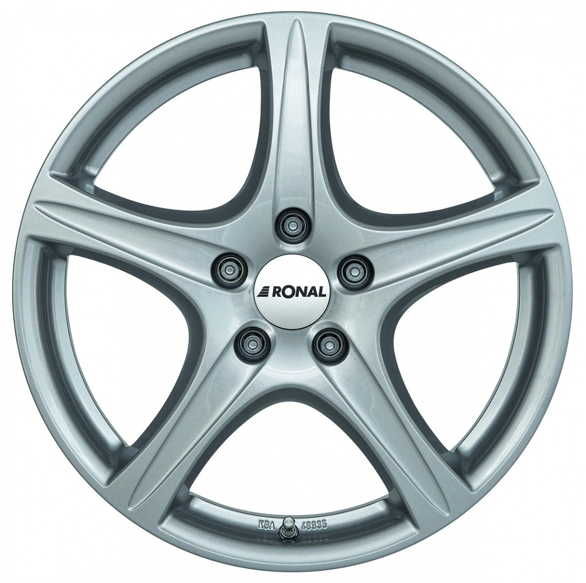 Ronal R56 kristallsilber Alufelge 8x18 Zoll ET40 LK 5x114.3 ML82 – Bild 2