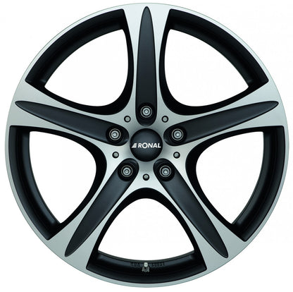 Ronal R55 SUV mattschwarz-frontkopiert Alufelge – Bild 2