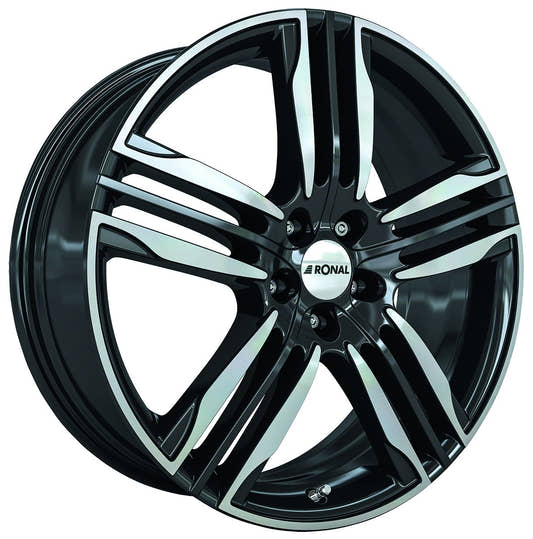 Ronal R58 schwarz-frontkopiert Alufelge
