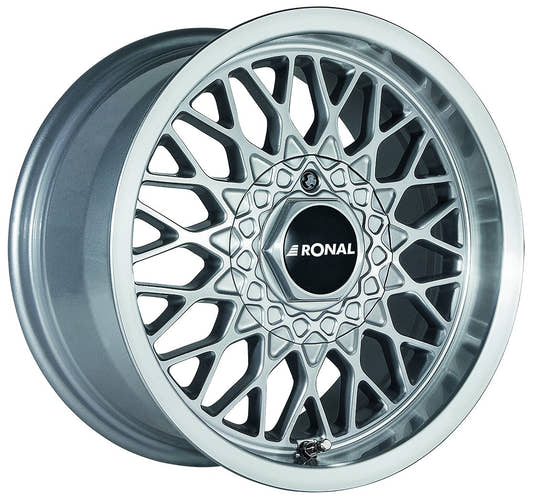 Ronal LS silber-hornkopiert 7.5x15 ET25 - LK4/100 ML57