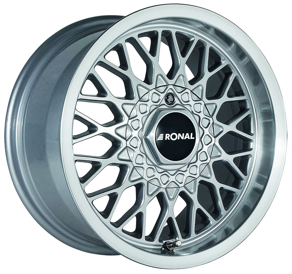 Ronal LS silber-hornkopiert 7.5x15 ET25 - LK4/100 ML57
