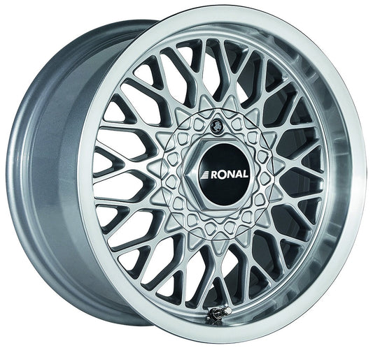 Ronal LS silber-hornkopiert 7.5x15 ET25 - LK4/100 ML57