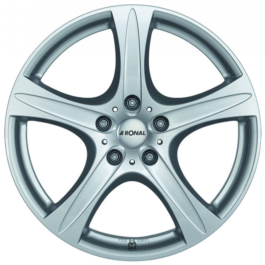 Ronal R55 SUV kristallsilber 7.5x17 ET55 - LK5/112 ML66.5